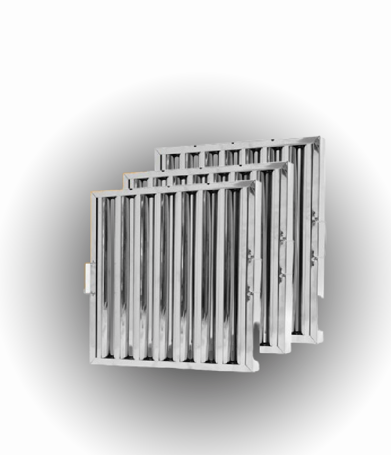1x Stainless Steel Baffle Filter 1x Stainless Steel Baffle Filter - Image 1